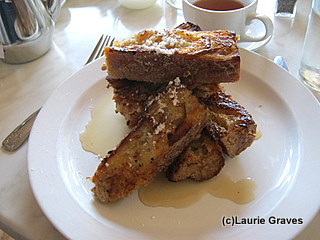 Pain Perdu (French toast by another name and utterly delicious)