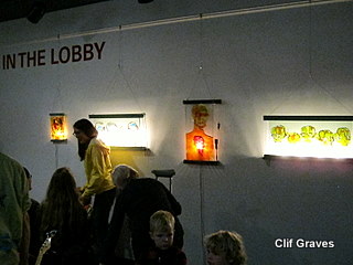 Art in the lobby