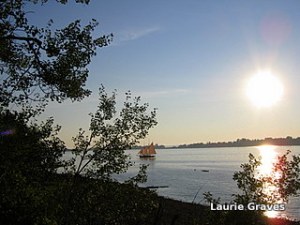 Sunset on Bailey Island