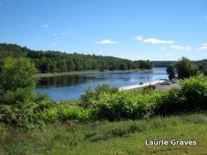 The Kennebec River on a fine September day