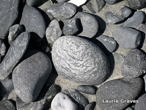 Rocks on the beach