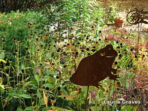 Gone by in the front