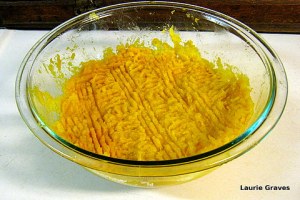 Mashed and ready for soup