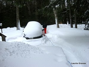 Clif at the helm of Little Green