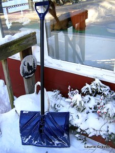 My trustee shovel, at the ready