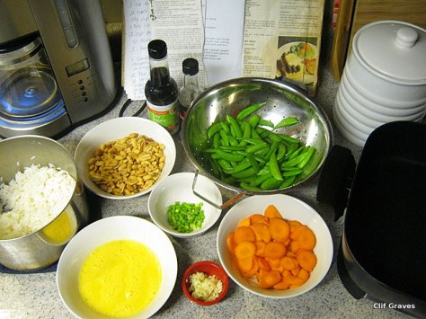 Everything mise en place