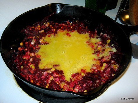 Make a well for the egg