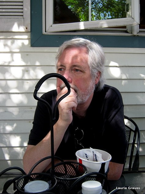 Clif wonders pensively, "When will those onion rings be ready?"