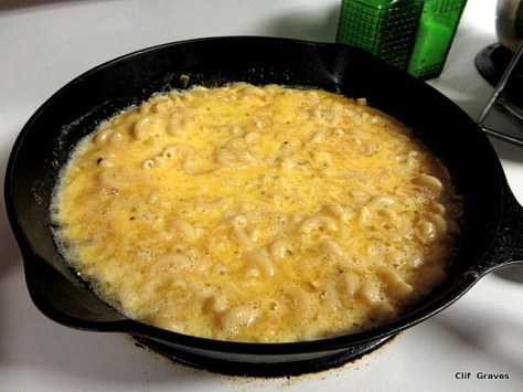 On top of the stove to set the bottom