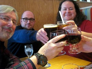 Clif, Mike, Shannon, and Dee's hand